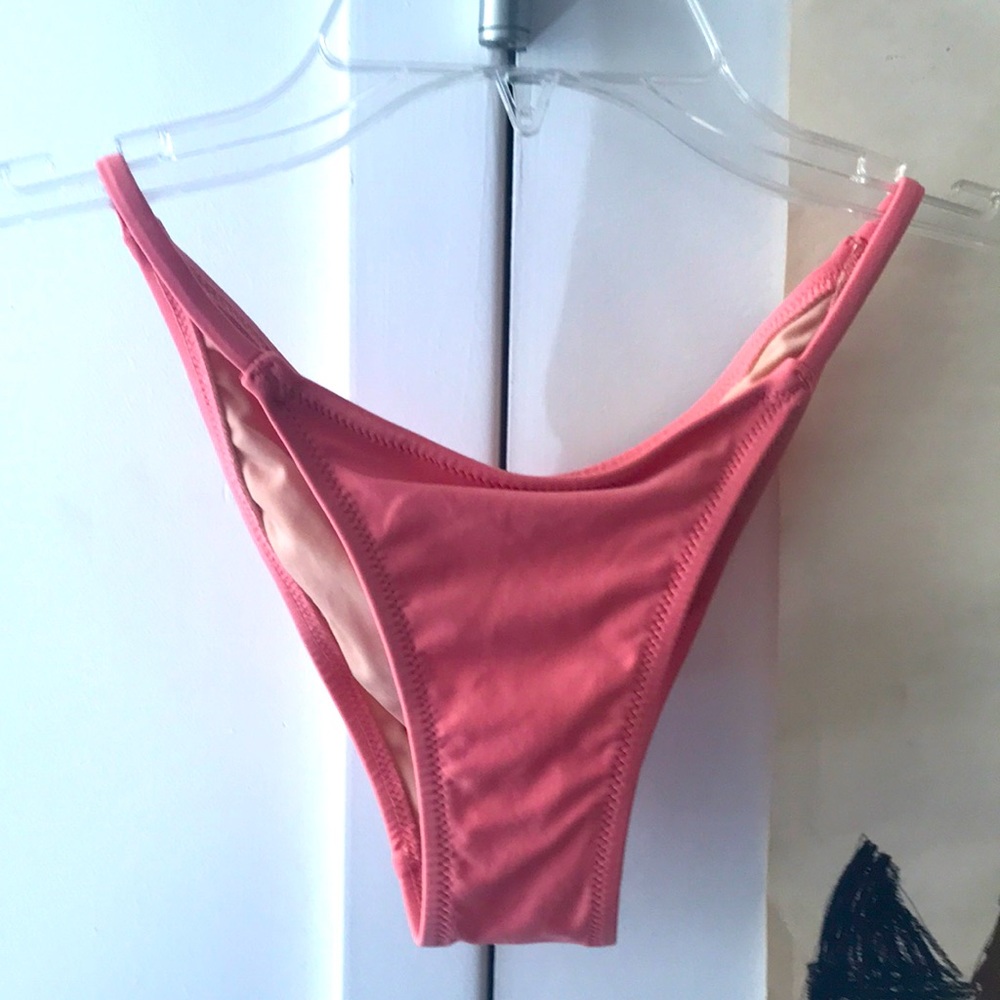 JCrew coral bikini bottom size XS